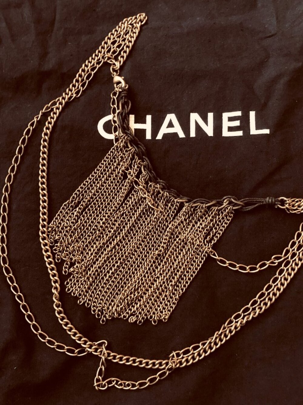 Draped Chain Necklace